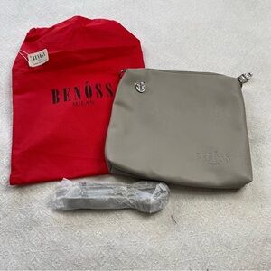 Benoss Milan Gray Women's Bag~ Clutch ~ NWT